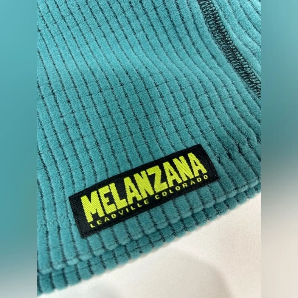 Melanzana Micro Grid Toque Large Turquoise Teal Beanie NWT Melly Hat Microgrid